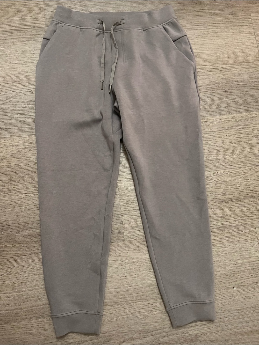 lululemon athletica Smooth Spacer Jogger Sweatpants Mens Large Taupe